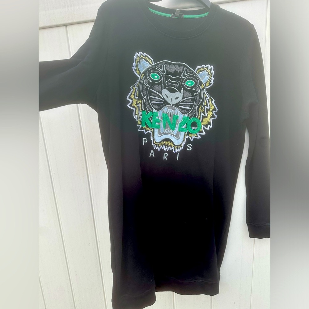 KENZO -Women’s sweatshirt dress size XL -only dry cleaned